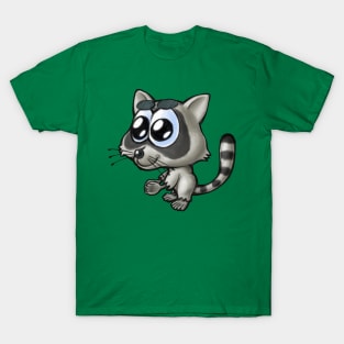 Raccoon (Animal Alphabet) T-Shirt